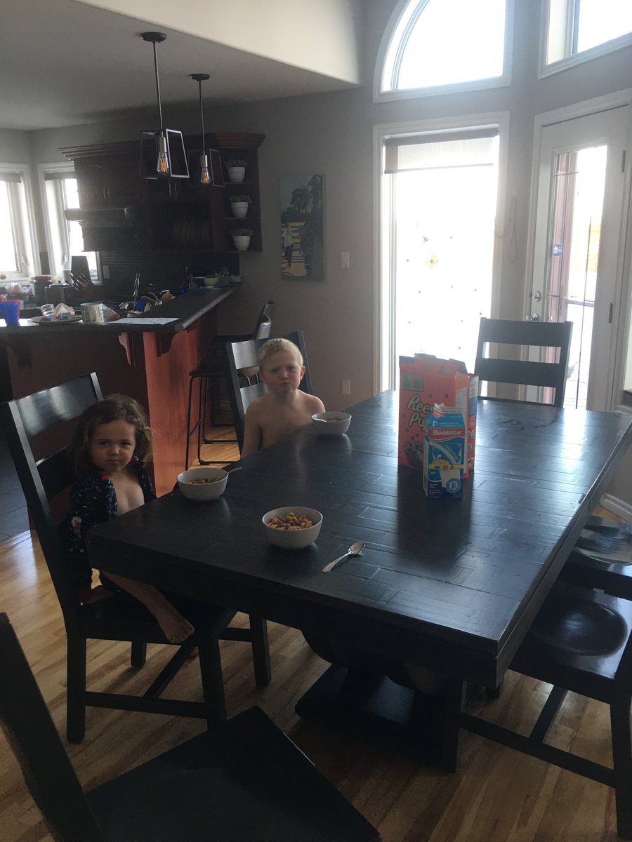 What my breakfast meetings look like these days...  #Homeoffice