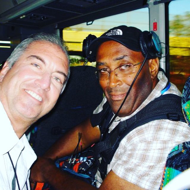 This is our beloved colleague, Larry Edgeworth, who just passed away due to COVID19. I adored him. He was full of spirit and joy and humor. He was the pro of pros. We traveled in 2008 on a campaign plane for two months. He was a bright light every day. Larry, dear, we will miss u