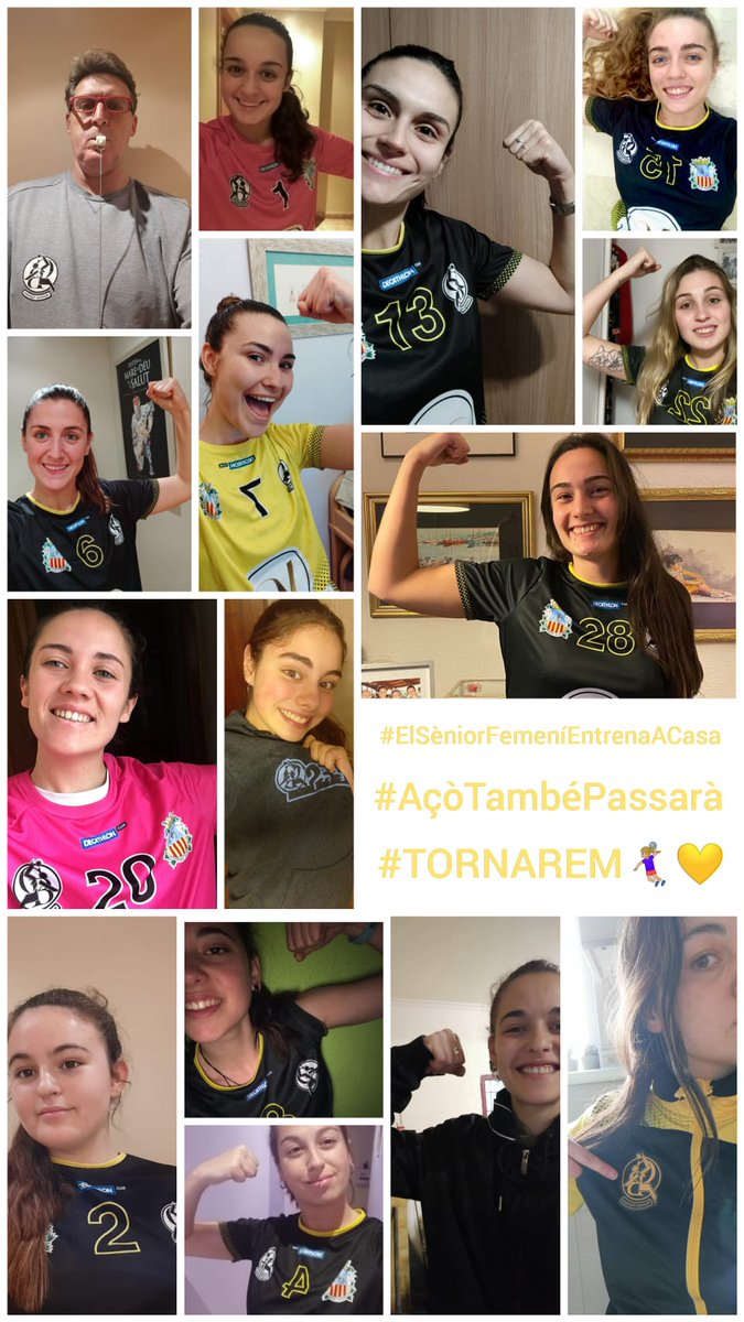 cbmmaristasalge's tweet photo. Vamos con más imágenes del reto #GroguetChallenge y en este caso el senior femenino #NosQuedamosEnCasa entrenando!!! #guerreresGroguetes https://t.co/GbrV0ZXSse