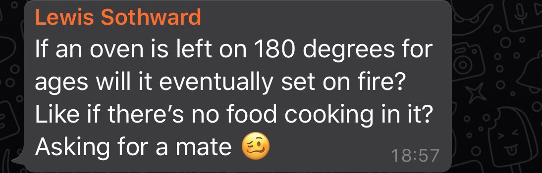 galvin103's tweet photo. This self isolation is getting to others more than some 😭 https://t.co/mTDggJM0Jn