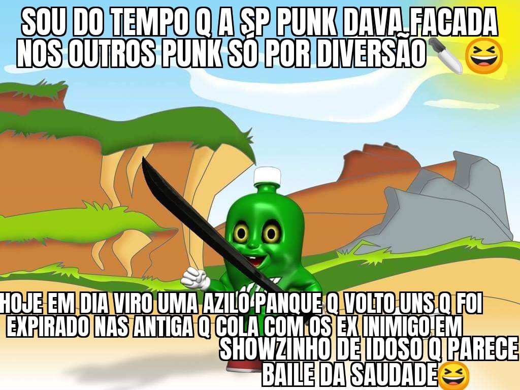 PunkSao's tweet photo. q draga chego a SP🔪😆 #sppunk #phuneralpunk #ameaçapunk #punksuburbio #streetpunk #skinhead #punk #antifascista #tradskin #rash #sharp #ricardinhobicosujo #betoveiochorao #donahmentiroso #donahforrestgump #punksp #devastaçãopunkcagueta #desordempunkgay #kaospunk #punk https://t.co/oZFPa6FSY5