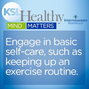 We’ll have sunshine all weekend, so take a walk, a run, or a bike ride outside or exercise indoors. Daily exercise helps us feel better mentally and emotionally. It’s one step of self-care that will help you manage stress and anxiety.