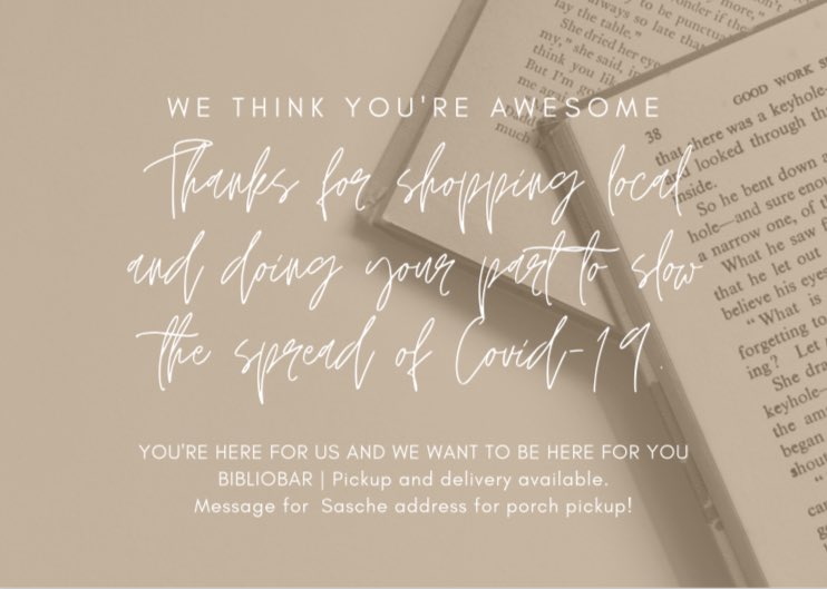 MyBookBoxUS's tweet image. Now is the perfect time to have books delivered straight to your door! And it’s so important to continue to support local business. Consider getting yourself or a loved one a book box! Or visit @bibliobartx for book orders, deliver &amp;amp; porch pickup available. Stay safe and read on!