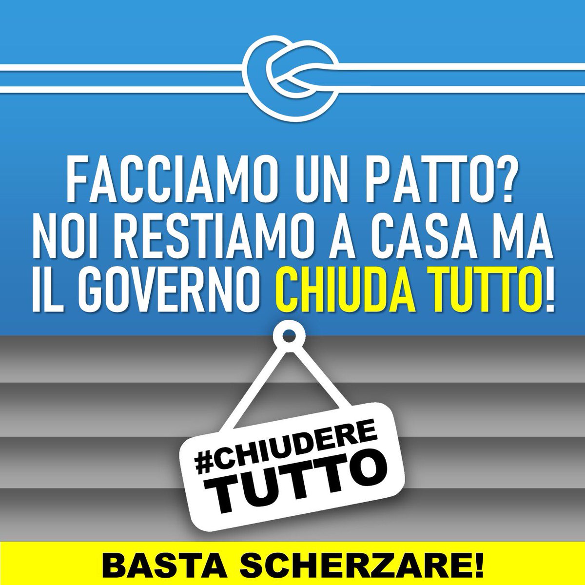 ScuratiRoberto's tweet photo. ⚠ Non c’è più tempo! 

✍
#Chiuderetutto #BastaScherzare  #FacciamoUnPatto #GovernoChiudiTutto https://t.co/xkTd41kkle