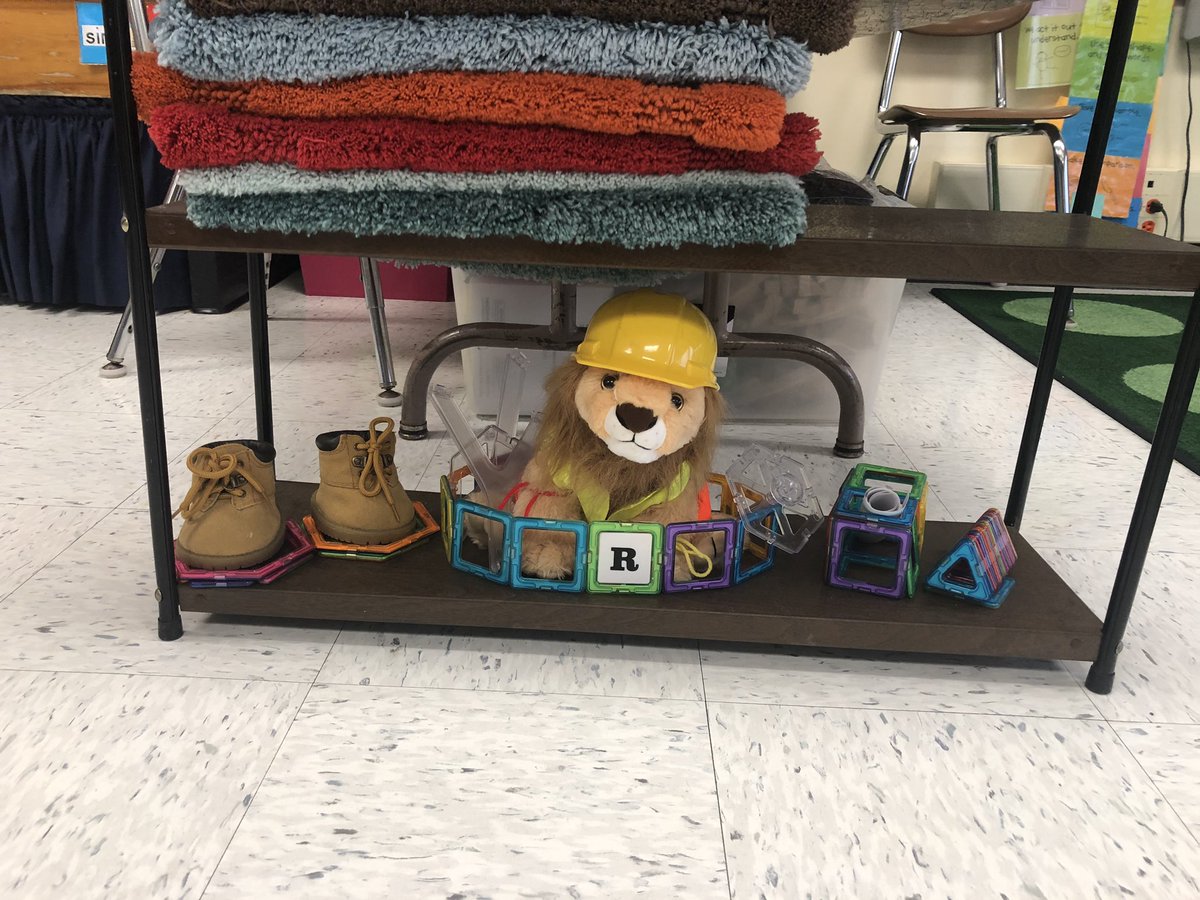 Good thing <a href="/kulc2741/">Beth</a> class built a nice little home for Rasheed to be comfy in while his first grade friends are at home. <a href="/WindomElem/">Windom Elementary</a> <a href="/TCRWP/">TCRWP</a>