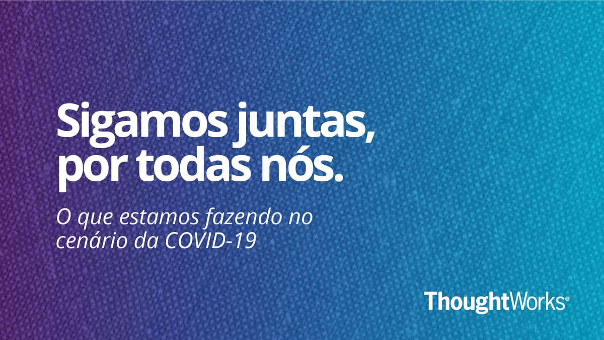 Thoughtworks Brasil tweet media