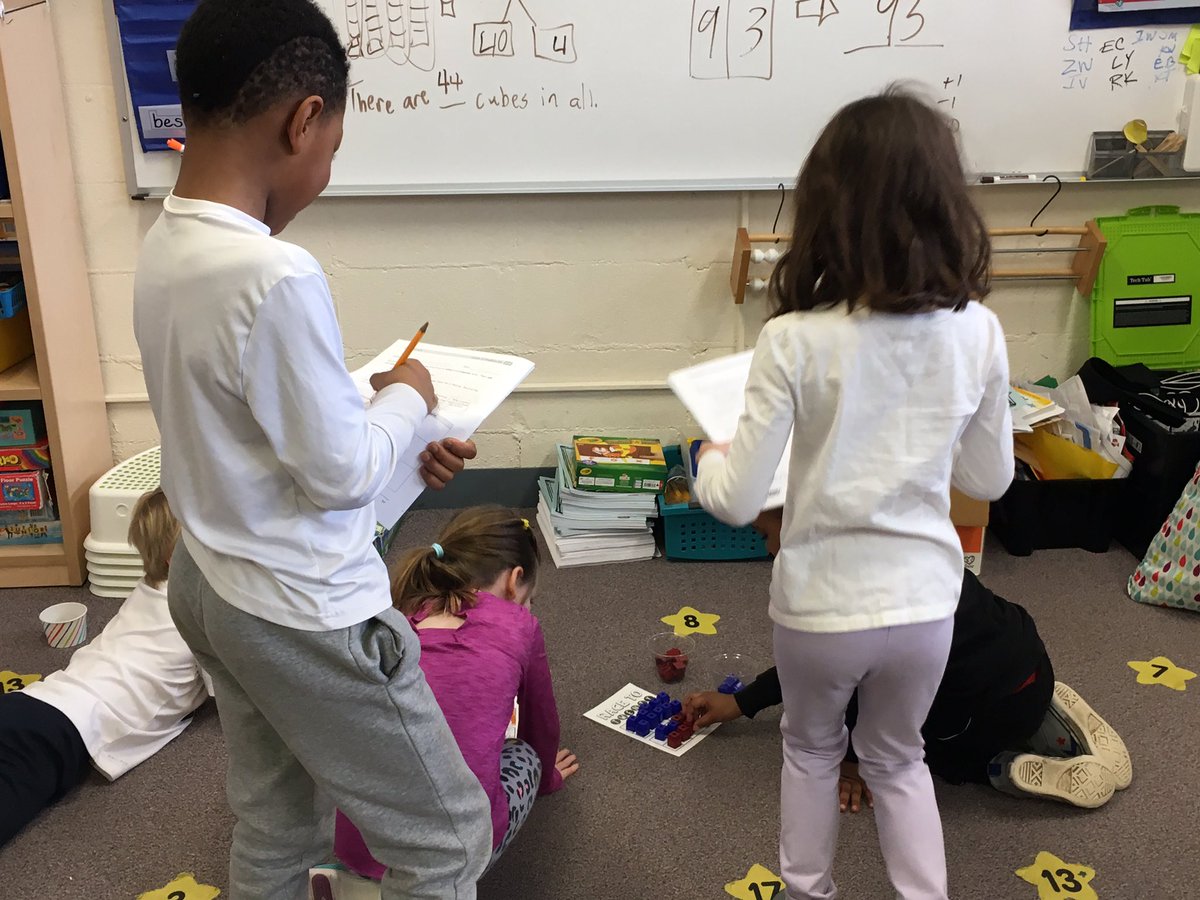 cniko112's tweet photo. How did I forget to post these hard working kids completing surveys and playing Race from 20 to practice subtraction? Better late than never! #hatchtigers #weared97 #oakpark97 https://t.co/y04WxPxOj7