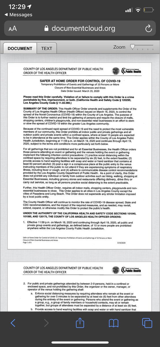 Airbnb policy refund for #COVID19 virus stop April 14 when the state order issued for the LA county to “shelter in place” is April 19. <a href="/AirbnbHelp/">Airbnb Help</a> - trying to get a refund but you’re penalizing me for not putting others at risk &amp; traveling against advisory. Can I get some help??