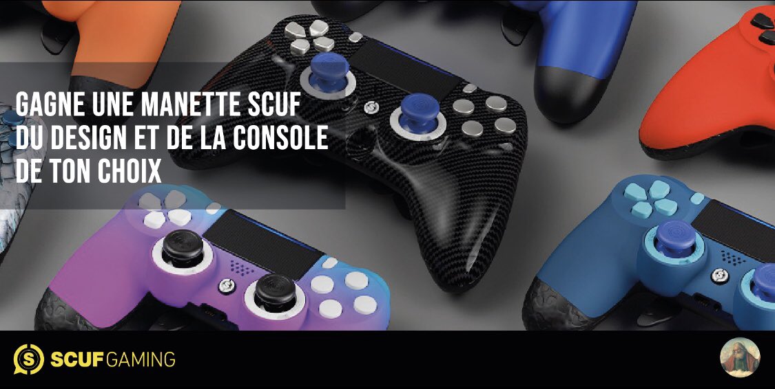 _dieuoff's tweet photo. Pour faire vos meilleurs top 1 sur Warzone, j’vous donne l’opportunité de gagner la manette SCUF que vous voulez au design de votre choix (sur https://t.co/dX17UwJf87).

Pour participer : 
🎮 RT le tweet
🎮 Follow Twitch : https://t.co/KPamel8H4Q et mets un screen en réponse! https://t.co/uHd6aYsIEe