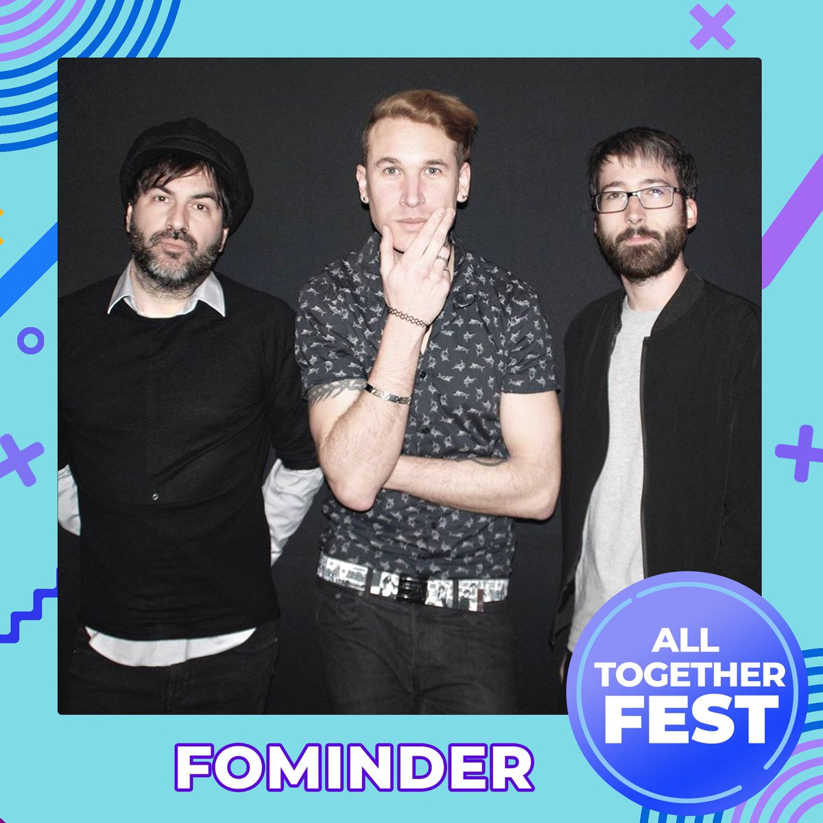🔥<a href="/Fominder/">Fominder</a> 🔥Grupazo de canciones sinceras arropadas por el synthpop de los 80!! Estarán presentes en #ALLTOGETHERFEST este sábado 21 de Marzo a partir de las 21:30.
Puedes verlos desde Youtube Disparate Sound TV. cómodamente sentado en el sofá de tu casa. 📺🛋 suscríbete ya!!