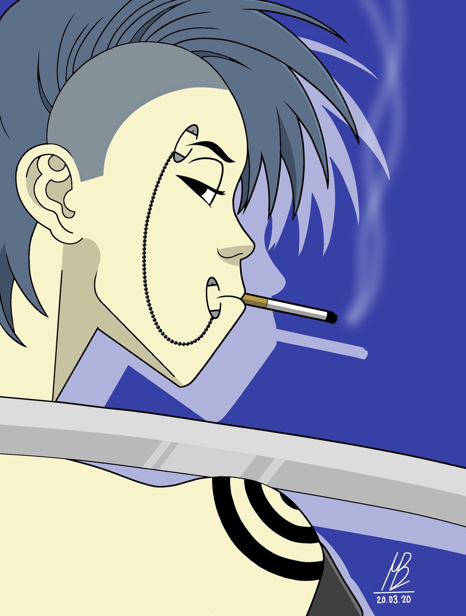 maybellinearts's tweet photo. PAKT'S lead singer/bassist: Karasu (@Monielponi's OC) #gorillaz #gorillazoc #pakt #auchild https://t.co/GK0SoedB2F