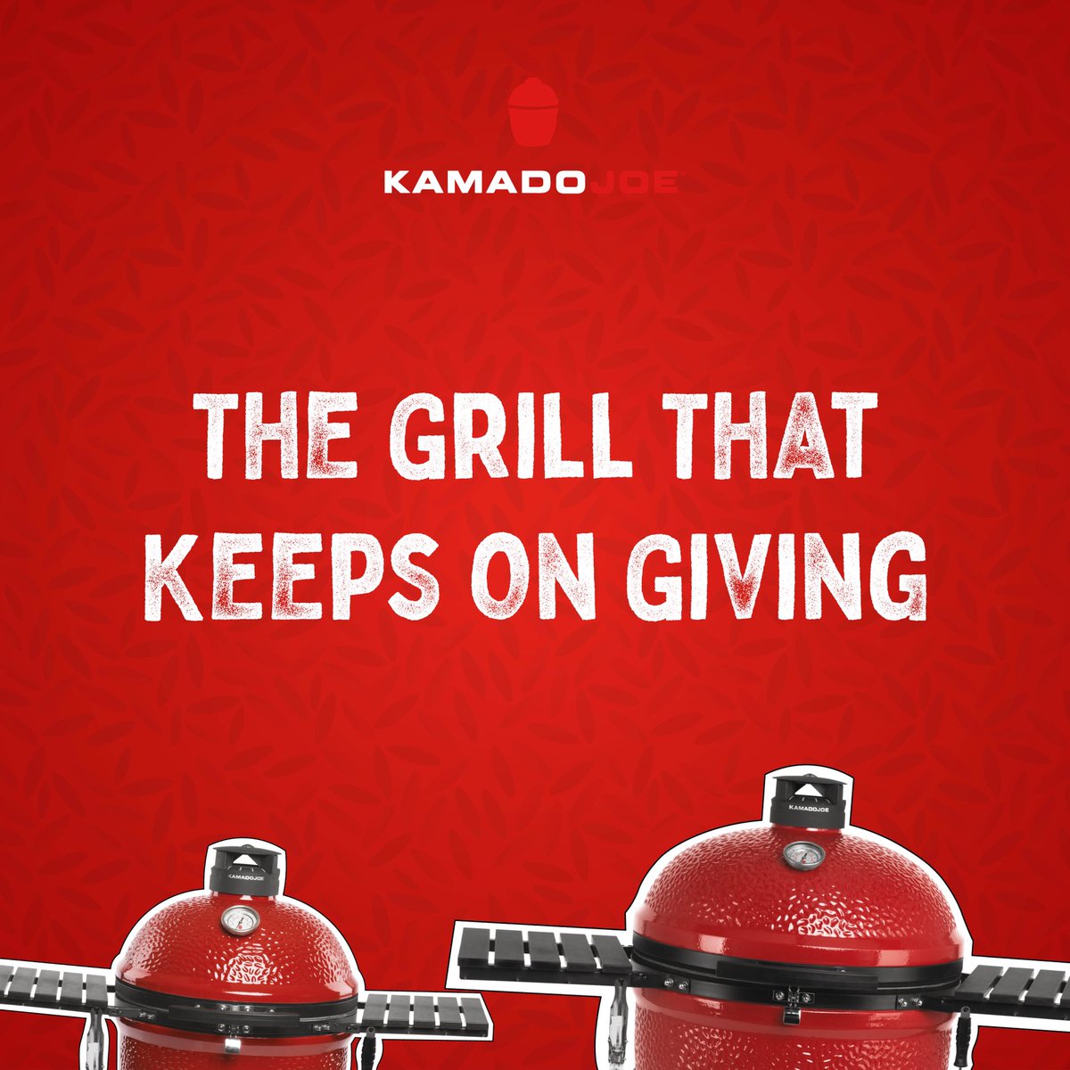 The grill that keeps on giving! When you buy a Kamado Joe Classic II, Classic III, Big Joe or Big Joe III from any official <a href="/kamadojoe/">Kamado Joe</a> retailer you will receive a Cast Iron Reversible Griddle or Grill Cover for free and get entered into the Big Prize Draw #kamadojoe