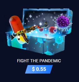 DaddyskinsCSGO's tweet photo. 🦠100x Case Giveaway😷

⭐New case⭐

- RT/Follow https://t.co/hM1amXbr1T