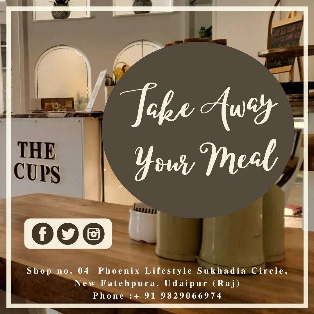 The Cups Cafe on Twitter "Take away your meal🥪🥣 Call Us at +91