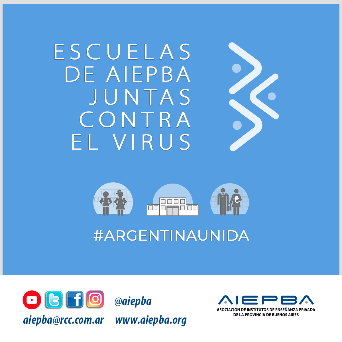AIEPA_AIEPBA's tweet photo. #ArgentinaUnida #AIEPBA
#SomosResponsables https://t.co/DJtDtwxmsv