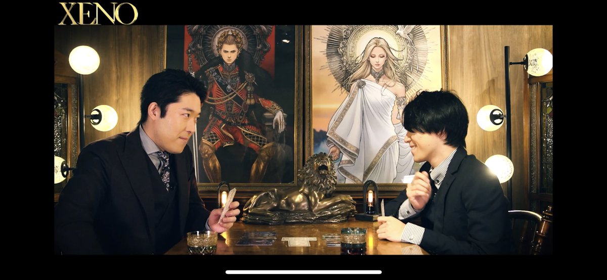 tax_i_'s tweet photo. 中田さんとXENOで対戦しました！
論理と論理がぶつかる名勝負なので、ぜひフルで。

【XENO】中田敦彦 vs QuizKnock伊沢拓司　〜完璧な挑戦者〜【最強頭脳王】 https://t.co/3txucmnlj5 @YouTubeより https://t.co/NU07omPK77