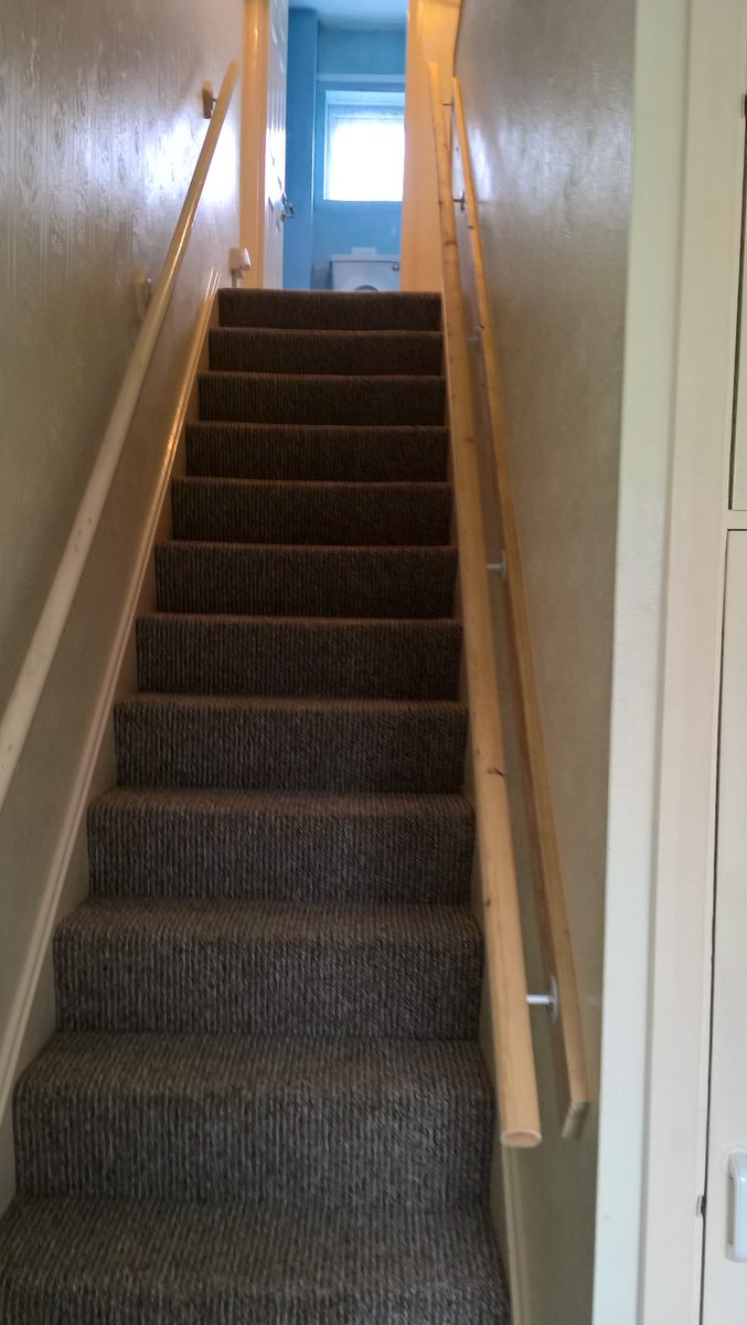 Do you or anyone you know struggle to get up and down the stairs? <a href="/carerepairnn/">Care & Repair Northamptonshire</a> can fit additional hand rail to make the stairs easier! Call us on 01604-782250 for more information