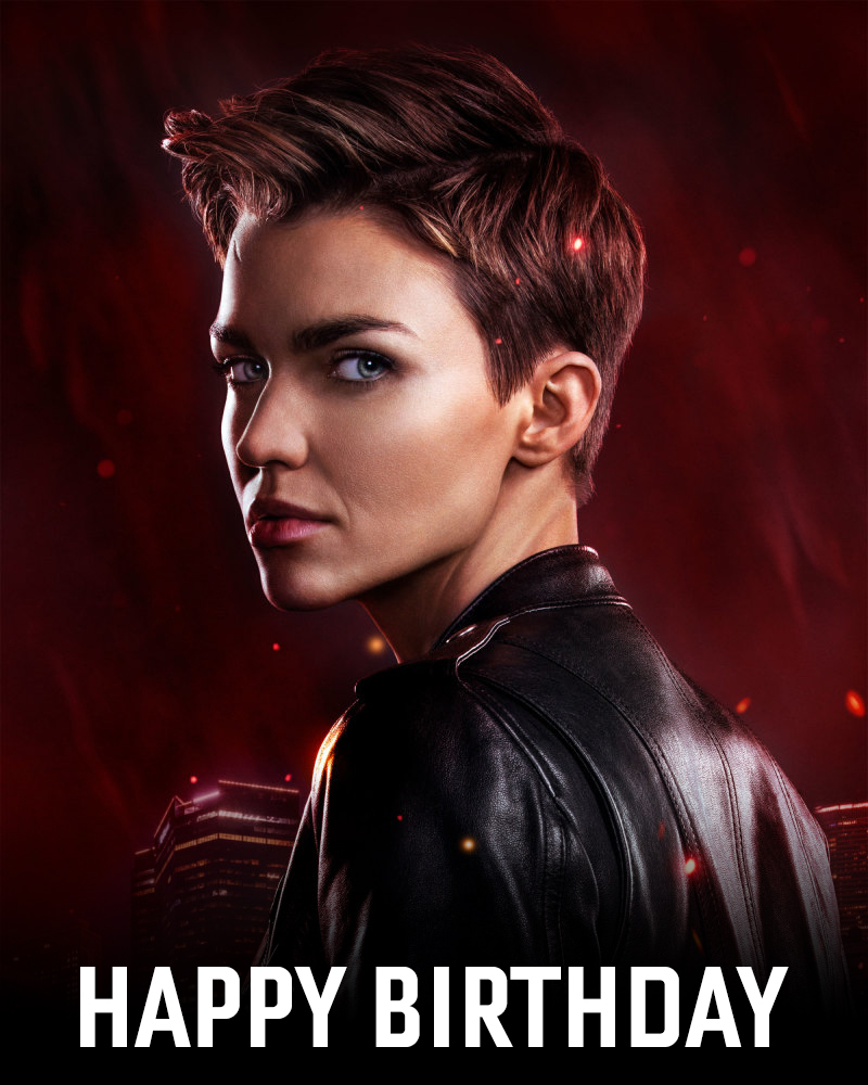 Does get a day off for her birthday? Happy Birthday Ruby Rose! 