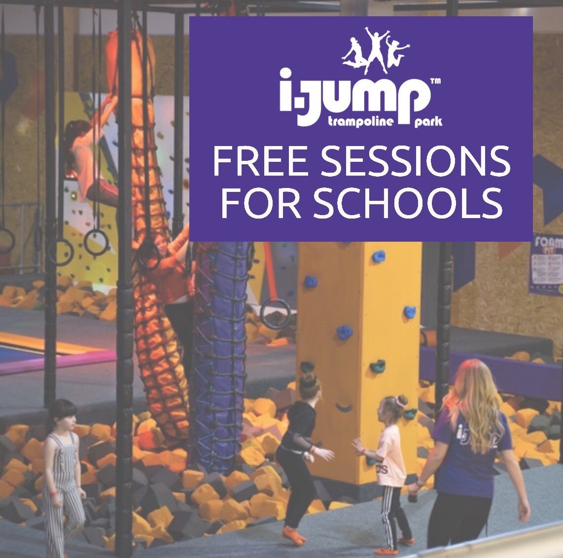 We’re closing our doors from 5pm today but offering #FREE sessions to schools that have children going in. As long as you can get to us, your school can have their own session 💜 email us at info@i-jump.co.uk <a href="/VisitNotts/">Visit Nottinghamshire</a>