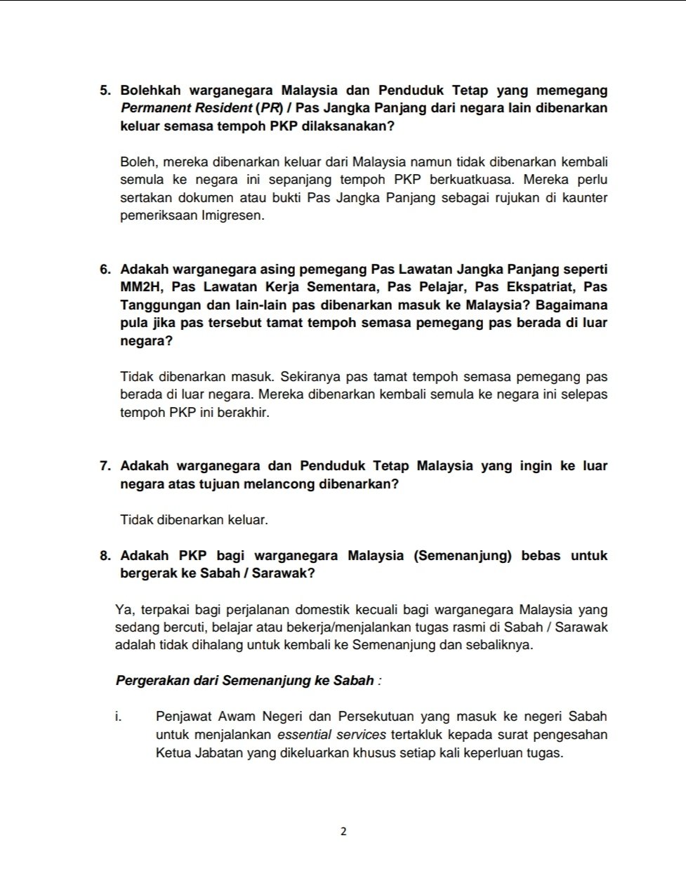 Imigresen Malaysia A Twitter Soalan Soalan Lazim Faqs Berkaitan Perintah Kawalan Pergerakan Pkp Jabatan Imigresen Malaysia Jim Dikemaskini Pada 20 Mac 2020 Https T Co Nafkaruxno Telegram Jabatan Imigresen Malaysia Https T Co Gaz77j7wiw