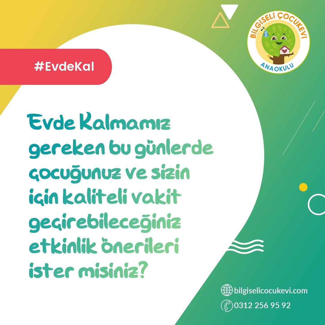 Covid-19 virüsü tedbirleri kapsamında evde kaldığımız günlere özel etkinlik önerilerini @kaplumbaganinheybesi ve @meysaztrk hesaplarının katkıları ile sizler için derledik. Linkten bağlatıya tıklayıp ulaşabilirsiniz. İyi eğlenceler!🏡🖍📚
bilgiselicocukevi.com/covid-19-virus…