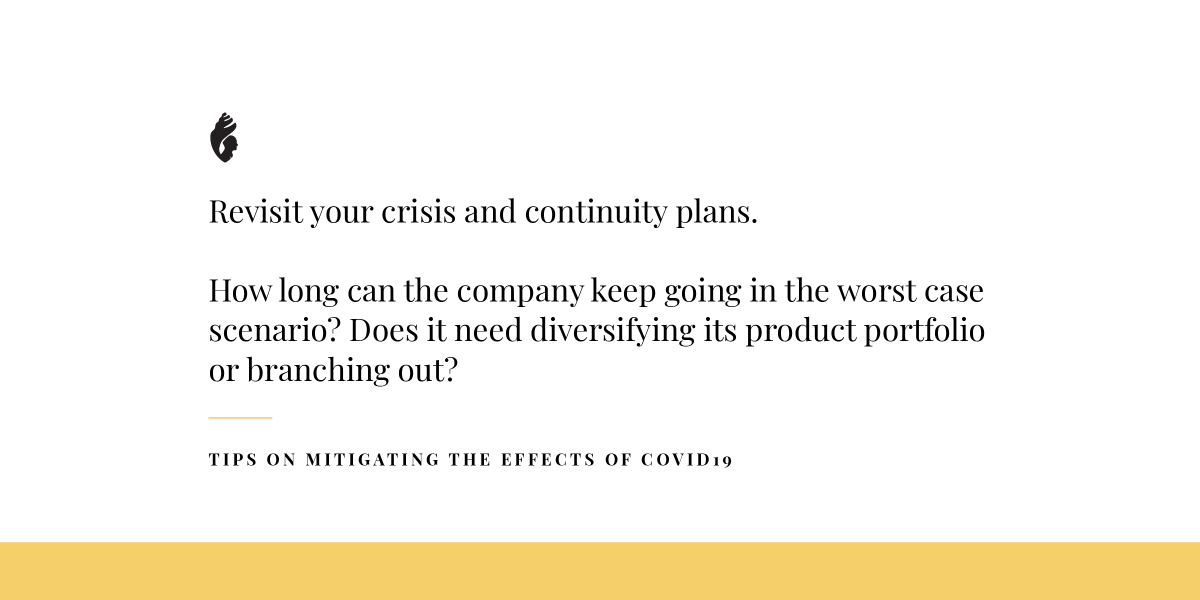 bollirun's tweet photo. Well-run businesses have crisis or continuity plans but every crisis is unique. Hence, plans need to be adapted and tailored. https://t.co/7ZYj2FiAXL