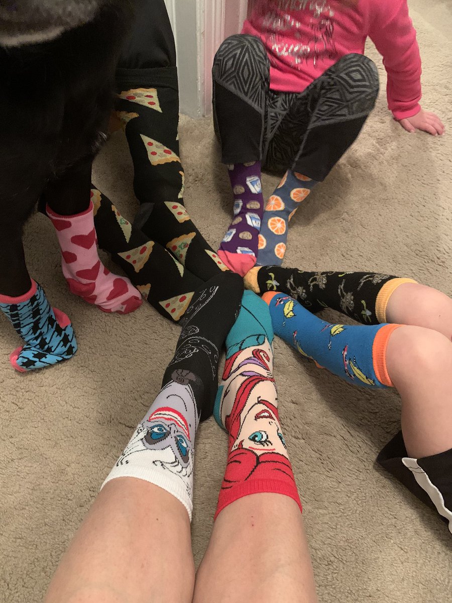 ginarome8's tweet photo. The Romanellis will be Rocking their Socks for World Down Syndrome Day tomorrow 3/21.                           Thank you to the Sabold Elementary student for buying for over 900 pairs. Let me see your socks!!! #WDSD2020 #saboldstrong #WorldDownSyndromeDay #LotsOfSocks 💙💛💙💛 https://t.co/q29alwSH0N