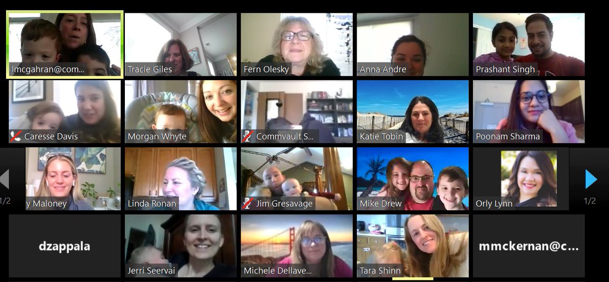 SarahStepic's tweet photo. #Workingfromhome is not all about tech – we need to maintain human engagement. With input from our global teams, #Commvault’s new Chief People Office Martha Delehanty offers some key tips as we embrace our 'new normal' https://t.co/sIMlvnBoKA https://t.co/5nioqkkM8h
