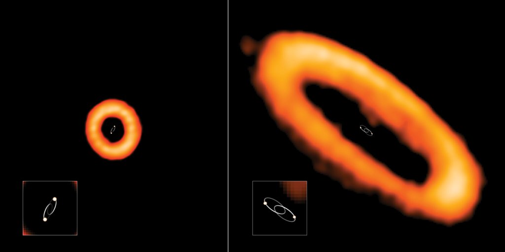 maximaxoo's tweet photo. #Space: the strange #orbits of ‘Tatooine’ #PlanetaryDisks — striking orbital #geometries in #protoplanetary disks around #BinaryStars
► https://t.co/reJsFpavih via @TheNRAO https://t.co/QCq0XnlMwn