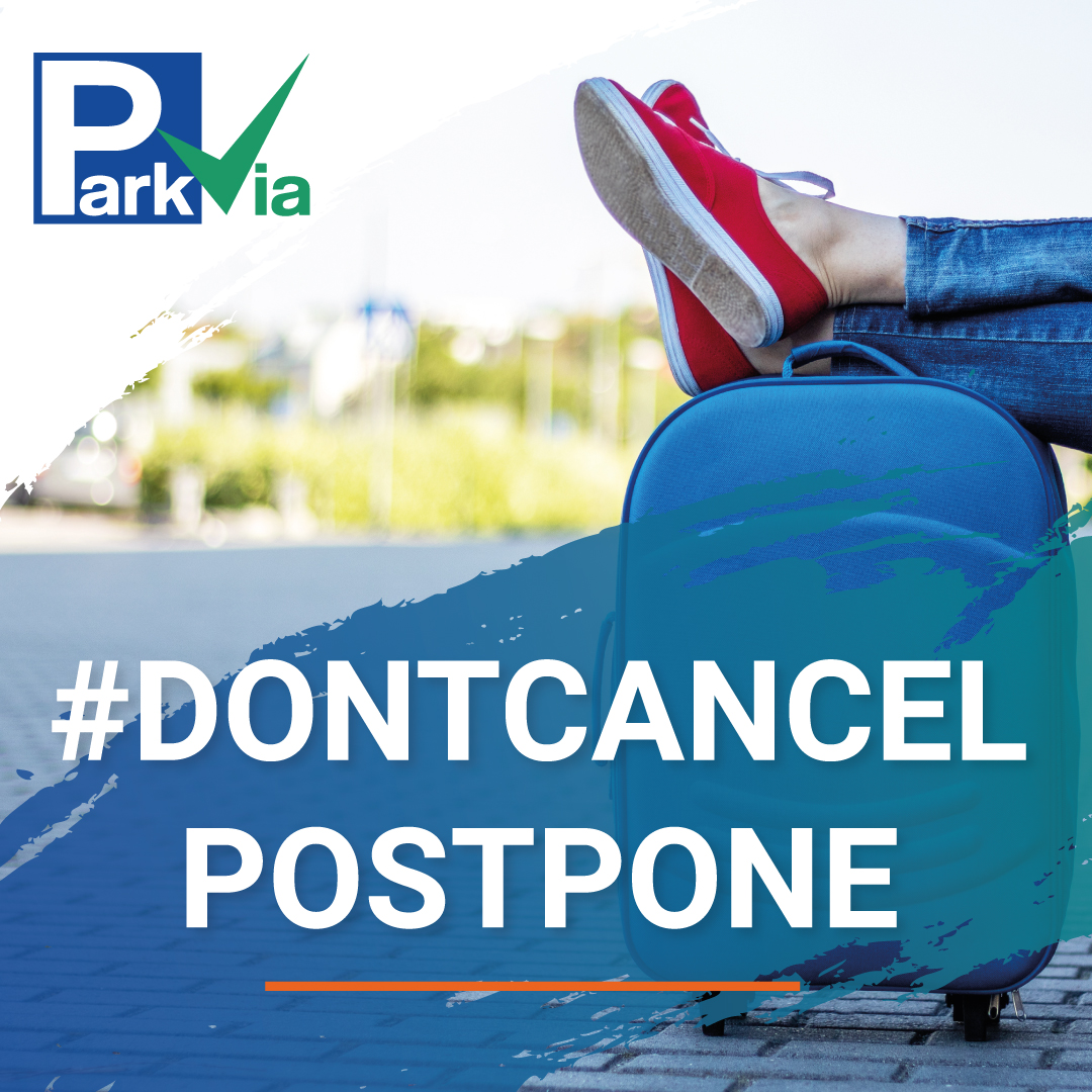ChooseParkVia's tweet photo. Please support the travel industry where you can; stay positive and consider amending your plans instead of cancelling. We will want to travel again and we'll be here for you when you're ready!  
👉 #DontCancelPostpone https://t.co/EZQ6s1x8fY