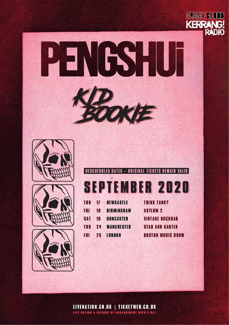 Some good news.
We have rescheduled dates.
Your tickets are still valid.

Love Pengfam
🤘🏻🤘🏽🤘🏻
❤❤❤