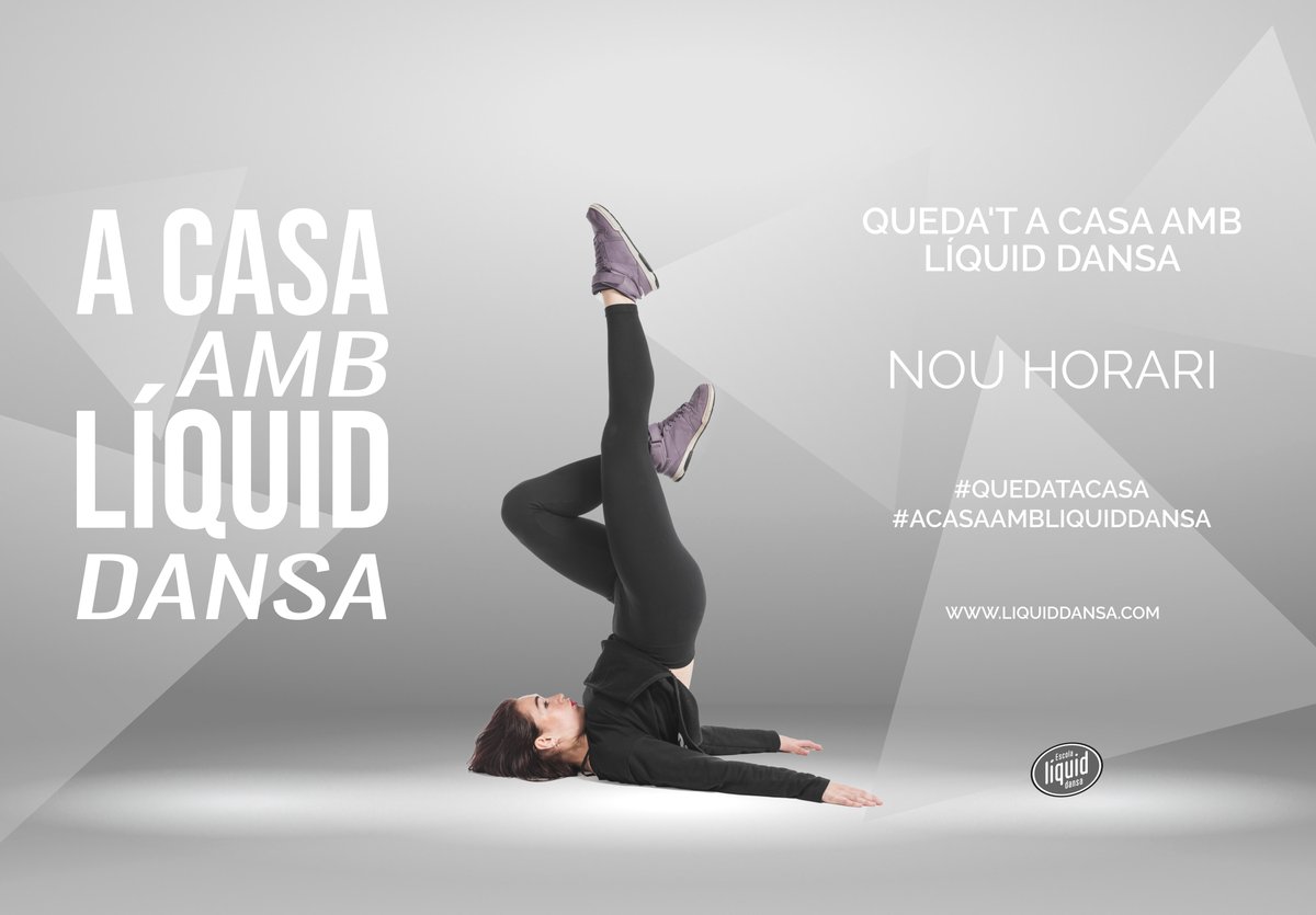 LiquidDansa's tweet photo. GRÀCIES per seguir les nostres classes en directe! Nova planificació per a la setmana vinent, amb canvis i noves activitats per a tota la família. Seguim en actiu i treballant durant el confinament!

Seguiu les classes a https://t.co/nhRGbM8cTq #acasaambliquiddansa #quedatacasa https://t.co/lRHYoXy0C9