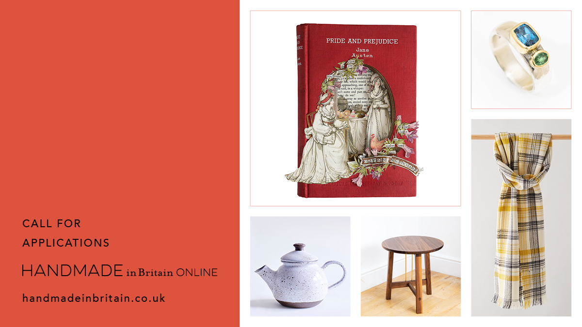 The Handmade in Britain online marketplace features handcrafted items by over 175 UK-based artists. If you're looking for a new platform to sell your work online, head to bit.ly/applyhibo