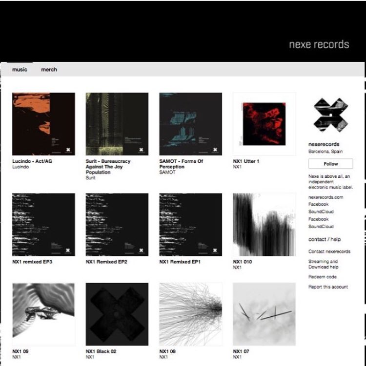 Samotlive's tweet image. 30% discount in all our Bandcamp products today using this code: ‘nexe20’ . nexerecords.bandcamp.com stay safe!! 💪