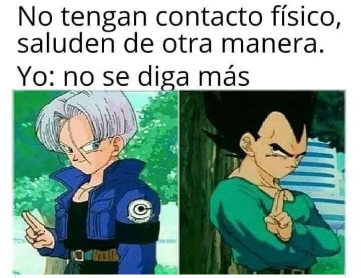 gino_cast's tweet photo. Cero contacto físico insectos
#YoMeQuedoEnCasa #CuarentenaTotal #DragonBall #PeruEstaEnNuestrasManos https://t.co/pCd9wcacUh