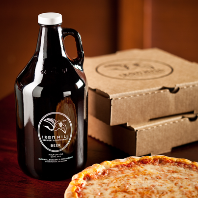We. Have. Pizzas. For a limited time grab 2 pizzas and a growler for $25! Call us at (717) 312-5164 to place a takeout order.