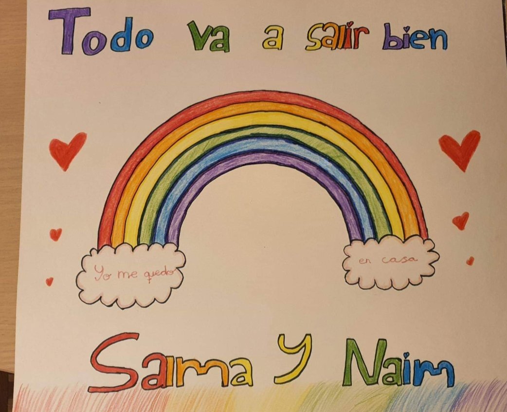 Mañana los dibujos van a estar dedicados a nuestras abuelitas, abuelitos y personas mayores, en muchos casos viven solas y llevan muchos días sin salir.

También pueden ser cartas anónimas para las personas que viven solas o a nuestros abuelos, por Facebook.

Ánimo....