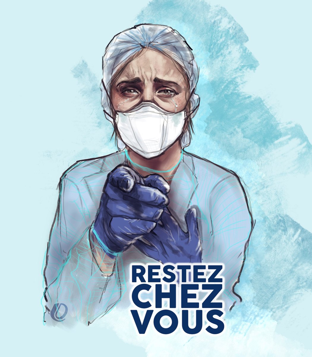 LauDonut's tweet image. Je n&apos;ai pas les mots, donc je vous partage mon message avec mon propre moyen d&apos;expression ..   #COVID19 #RESTEZCHEZVOUS