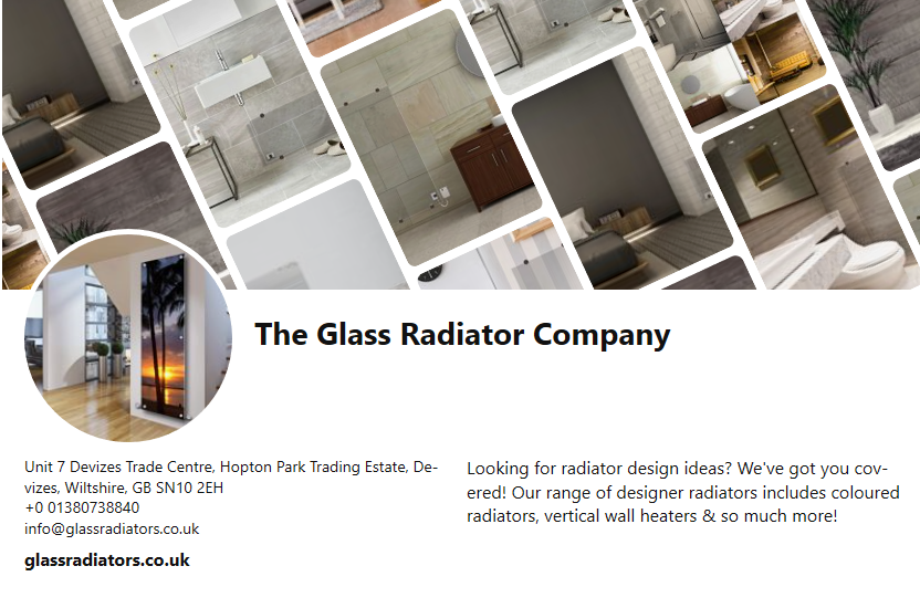 glassradiators's tweet photo. Did you know we're over on #Pinterest too? 
We use Pinterest to share inspiration and ideas for homes.
Have you added your favourite radiator from our range to your board yet? https://t.co/EkCFP6H9Xb #socialmedia https://t.co/bhopvL0QEH