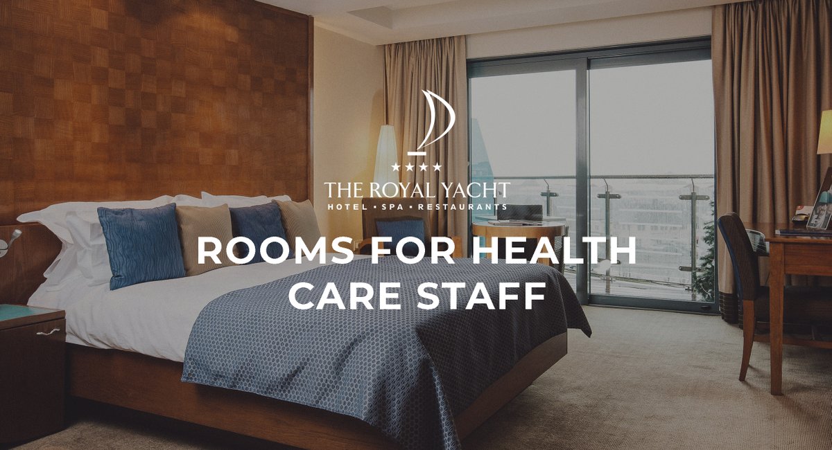 3/4 All health care staff in Jersey, who are required to self-isolate, can do so in one of our hotel rooms, free of charge 👩🏽‍⚕️👨🏽‍⚕️❤️ | #Covid19 #HealthCareStaff #JerseyCI #TheRoyalYacht