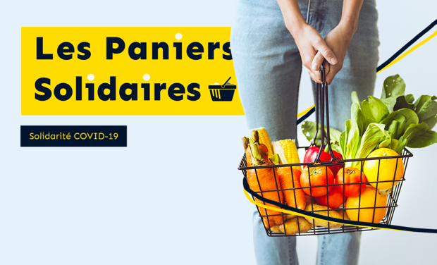 Kissbankers's tweet photo. ★ #SolidariteCOVID19 ★
#LesPaniersSolidaires 🤝, une  campagne de solidarité pour offrir des #PaniersRepas pour les soignants et les plus fragiles  ! 😀
avec @ululeFR, @microdon, @APHP et @CroixRouge #COVID19 
👉https://t.co/ceaCyreirV https://t.co/xpbkFoxMlC
