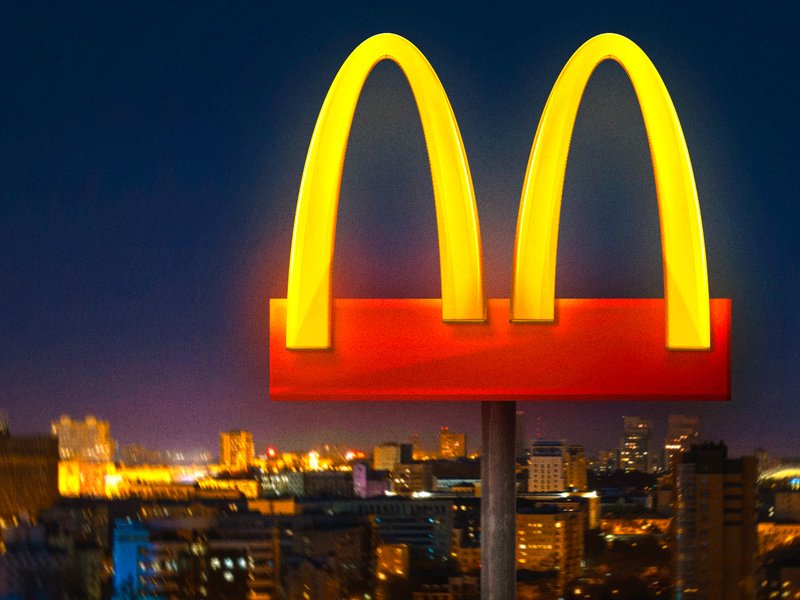 adage's tweet photo. McDonald's separates its golden arches in an act of coronavirus solidarity https://t.co/vzoO5WnAD8 https://t.co/B06vtkqOWI