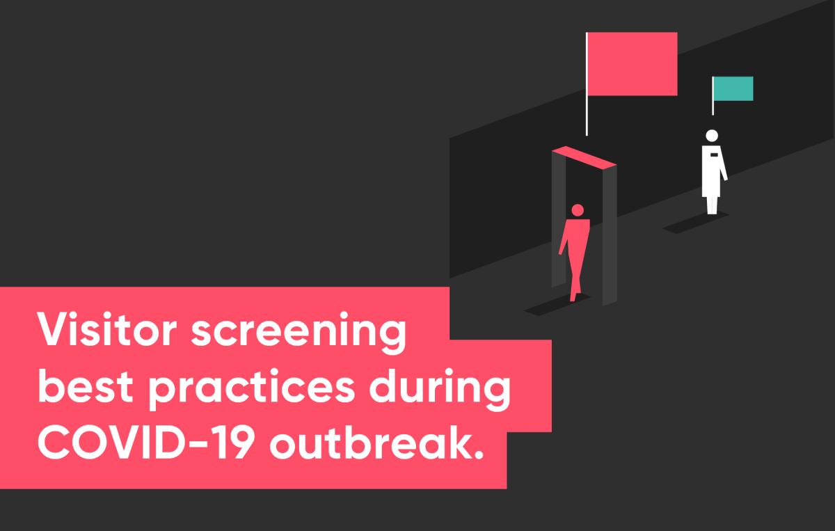 SignInSolution's tweet image. How can you leverage your #visitormanagementsystem to protect your employees and visitors? Check out our #VisitorScreening #BestPractices document for tips on securing your #facilities safe during a #pandemic: buff.ly/2wYChKA