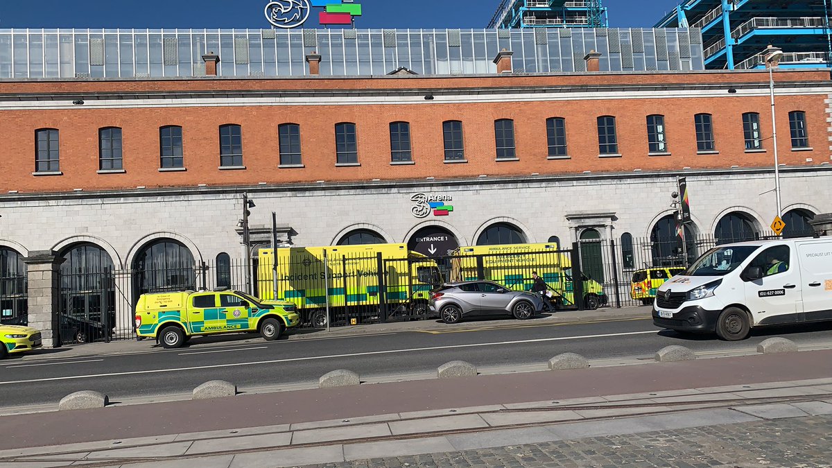 neiltjdm's tweet photo. @thejournal_ie @Independent_ie is the @3ArenaDublin now a testing centre? #dublin #covid19 #coronavirus https://t.co/OfihtHhhaX