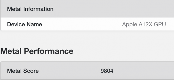 iPhoneMania_jp's tweet photo. Apple A12ZのGPUコアはA12Xのまま? Geekbenchから確認 #Apple #iPadPro #A12Z #A12X #Geekbench #iPad8 #12 #A12ZGPU #MetalScore https://t.co/kH5iiyfUFj https://t.co/VEdUbs5ufq