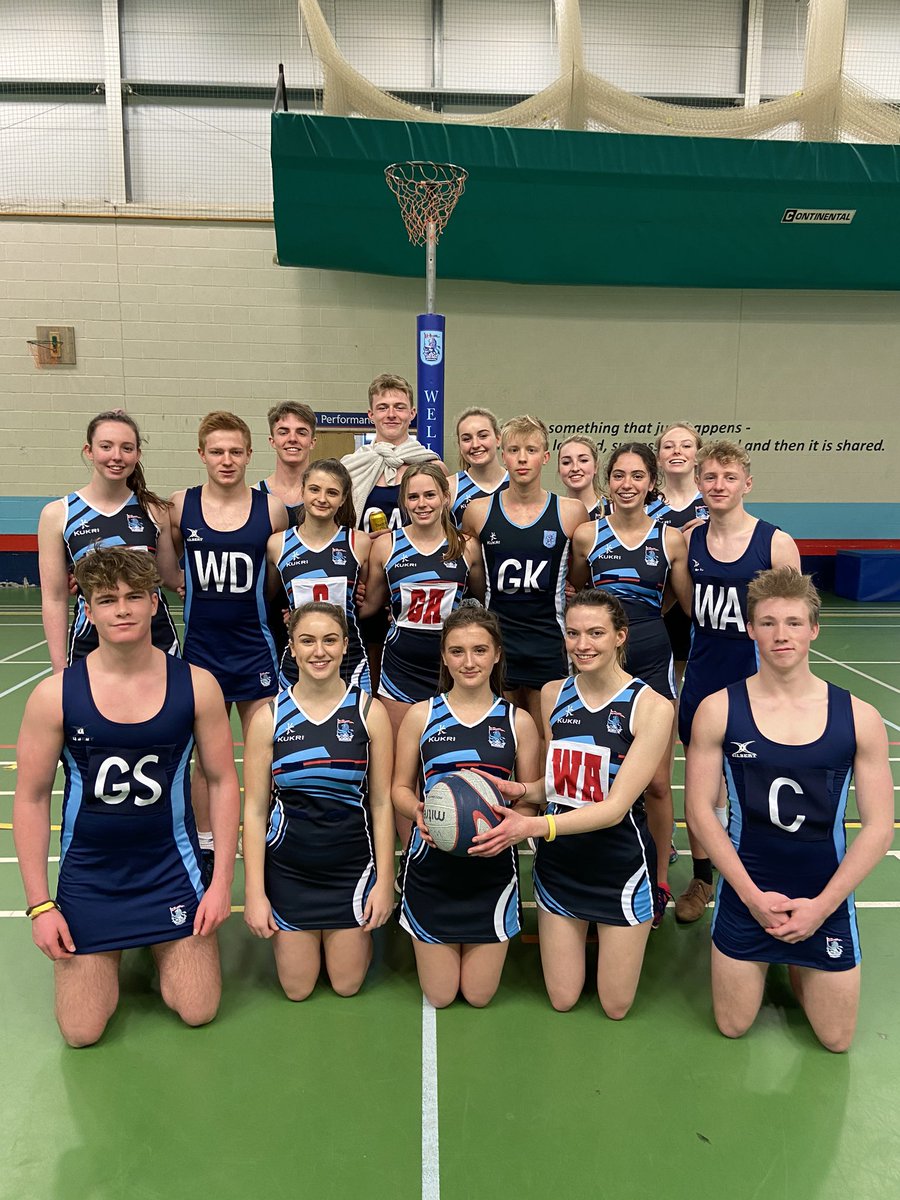 Fabulous way for the 6th formers to choose to spend their last hour in school <a href="/wellington_spw/">Wellington Sport</a> #sport #alwaysawinner #memories
