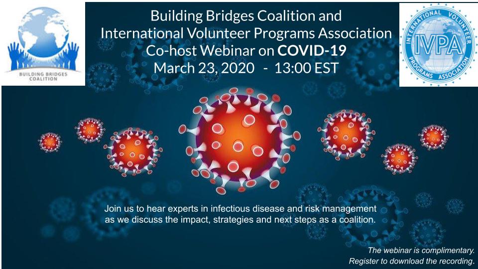 BBCoalition's tweet photo. Don't forget to join BBC and @IVPA for our Webinar March 23 at 1:00 pm EDT on #COVID19 and it's impact on #VSOs. Register at https://t.co/kMD5gBC7k1 https://t.co/T1FymjfgcY