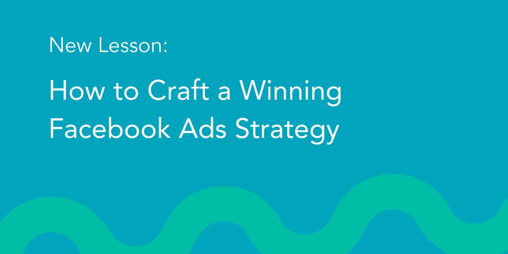 HubSpotAcademy's tweet photo. Free lesson: Learn what it takes to build an efficient and effective Facebook Ads strategy: https://t.co/YcQJLh39wu https://t.co/1hikoSltyo