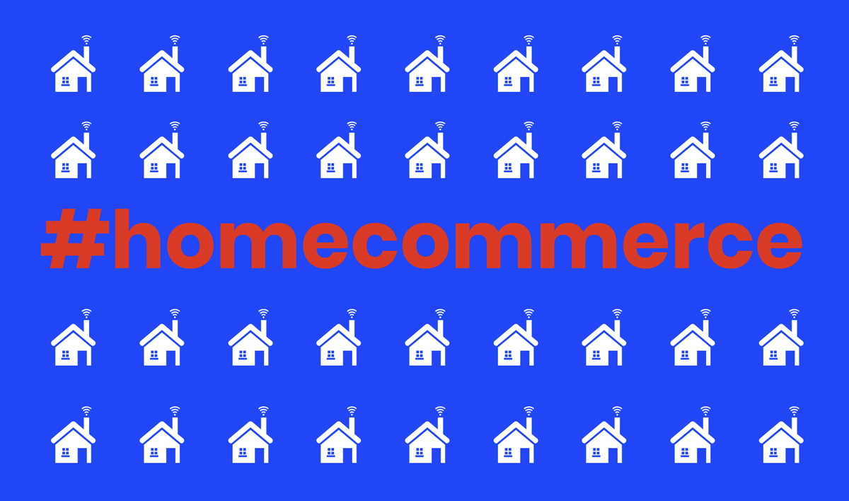 As life moves indoors, shopping does too. E-commerce is now re-adjusting to a new reality of #homecommerce. Check out our latest blog post for more info, and most importantly, #staysafe. bit.ly/2U7mnXN