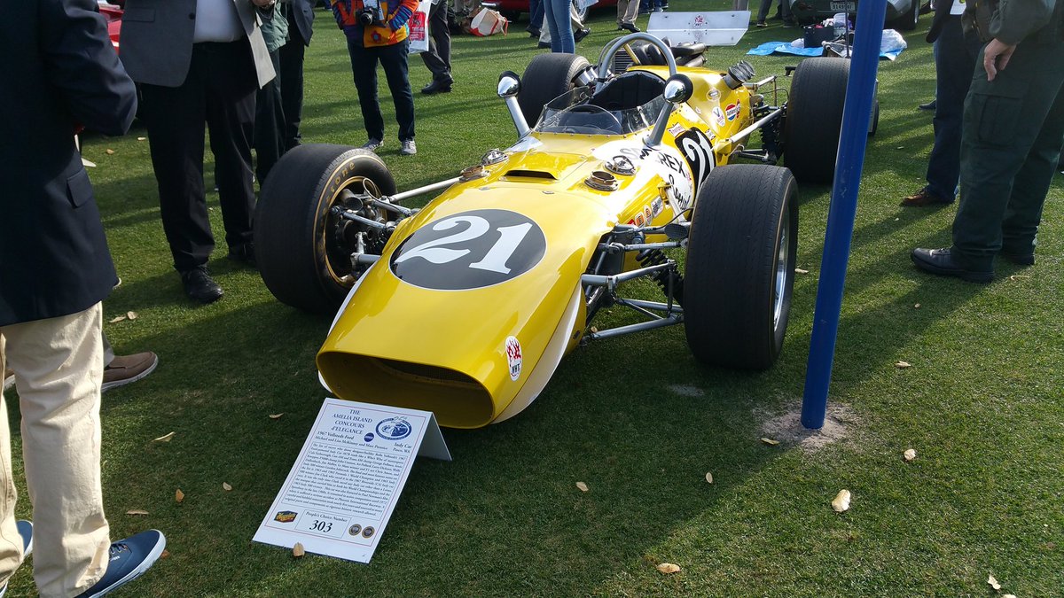 @bauxoffice @marshallpruett @IndyMHull Saw this car at @AmeliaConcours a couple weeks ago!